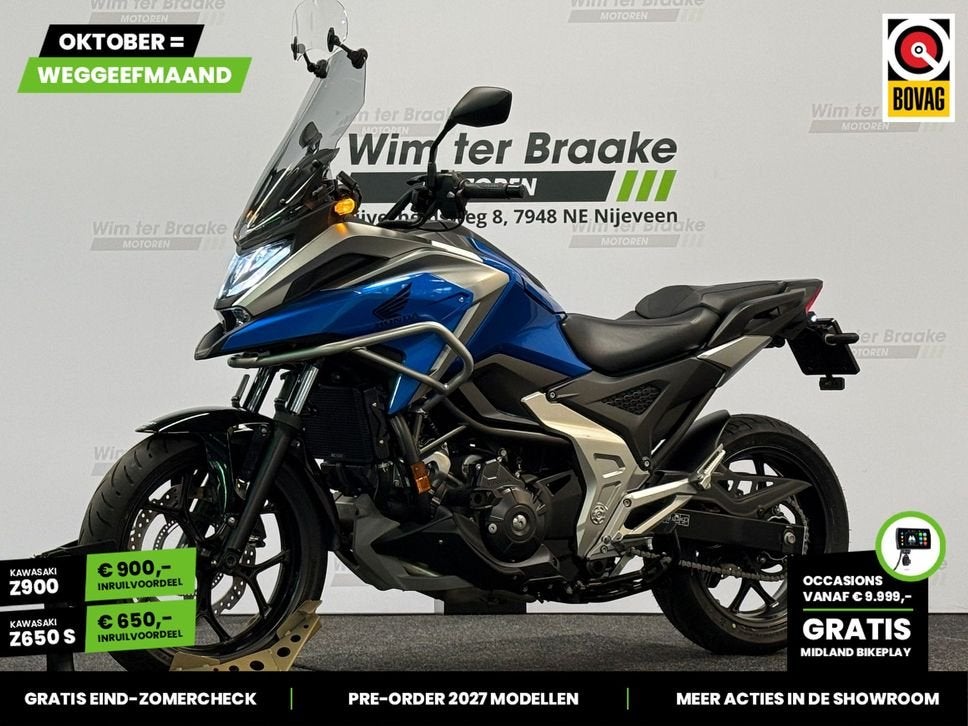 HONDA NC 750 X DCT C-ABS (bj 2021) 33.823 km, 2 cilinders, Bedrijf, Onbekend, Meer dan 35 kW