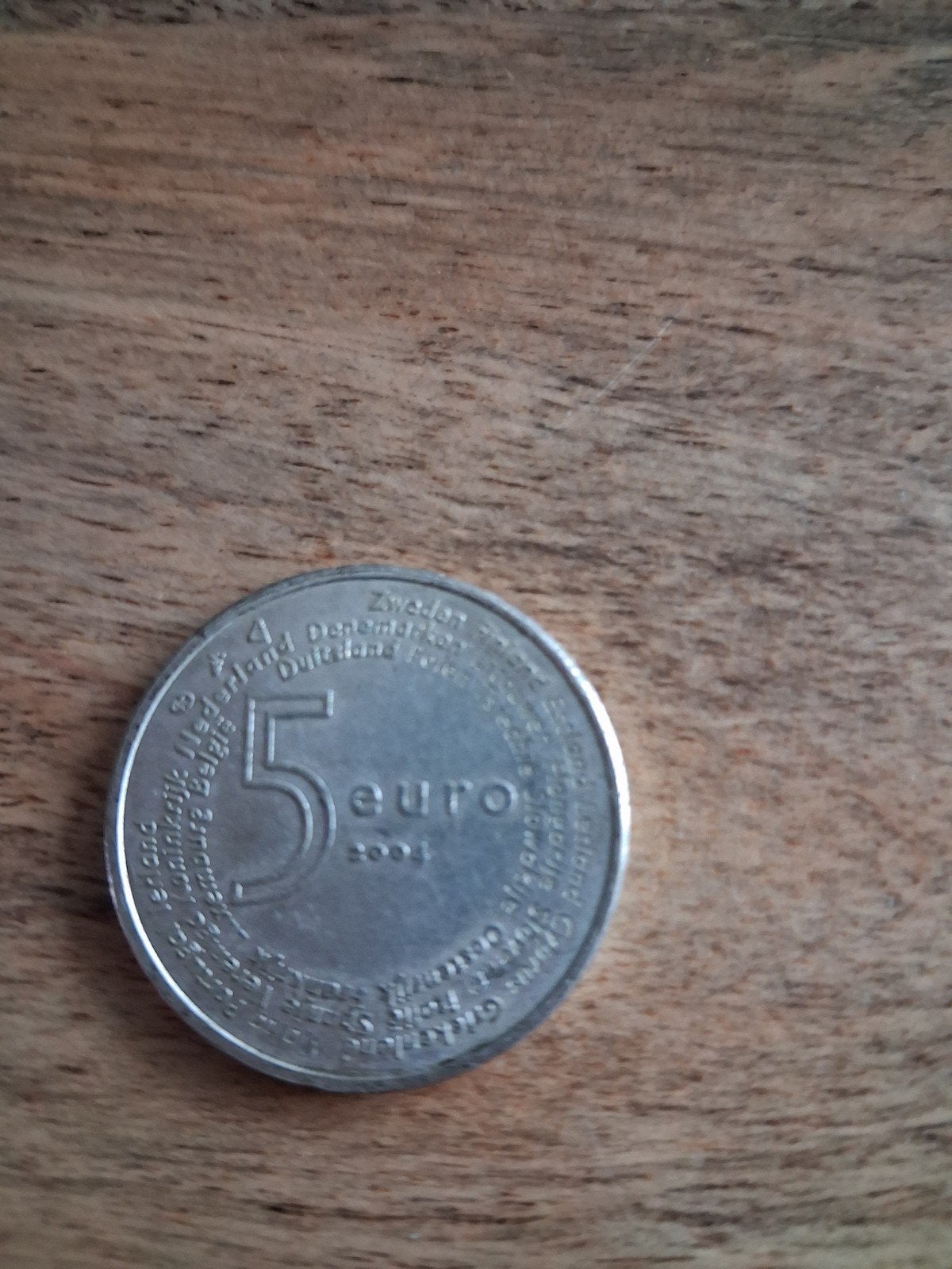 5 euro munt, Ophalen of Verzenden, Koningin Beatrix, Euro's