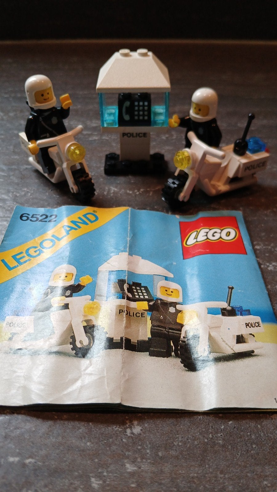 Lego 6522 Politie Motor Patrouille met Instructies, Ophalen of Verzenden, Gebruikt
