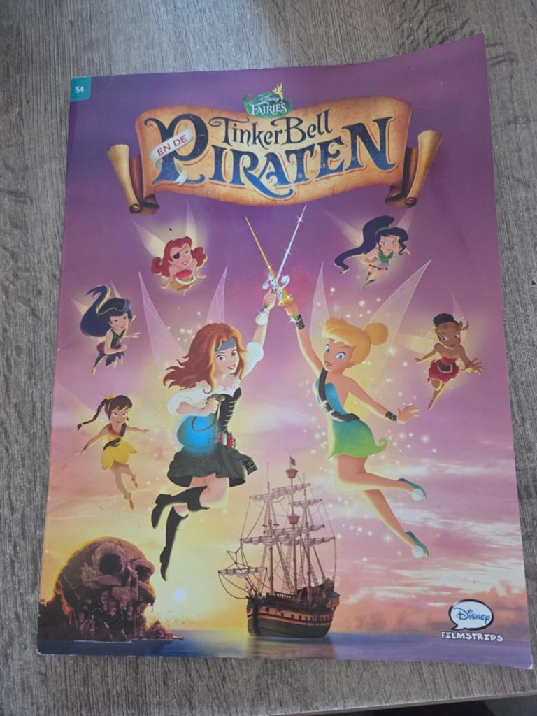 Disney Fairies Tinkerbell en de Piraten Filmtrips, Ophalen of Verzenden, Gelezen, Disney, Sprookjes