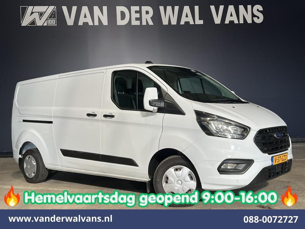 Ford Transit Custom 2.0 TDCI L2H1 Euro6 Airco | Camera | LED, Voorwielaandrijving, 4 cilinders, 2800 kg, Wit