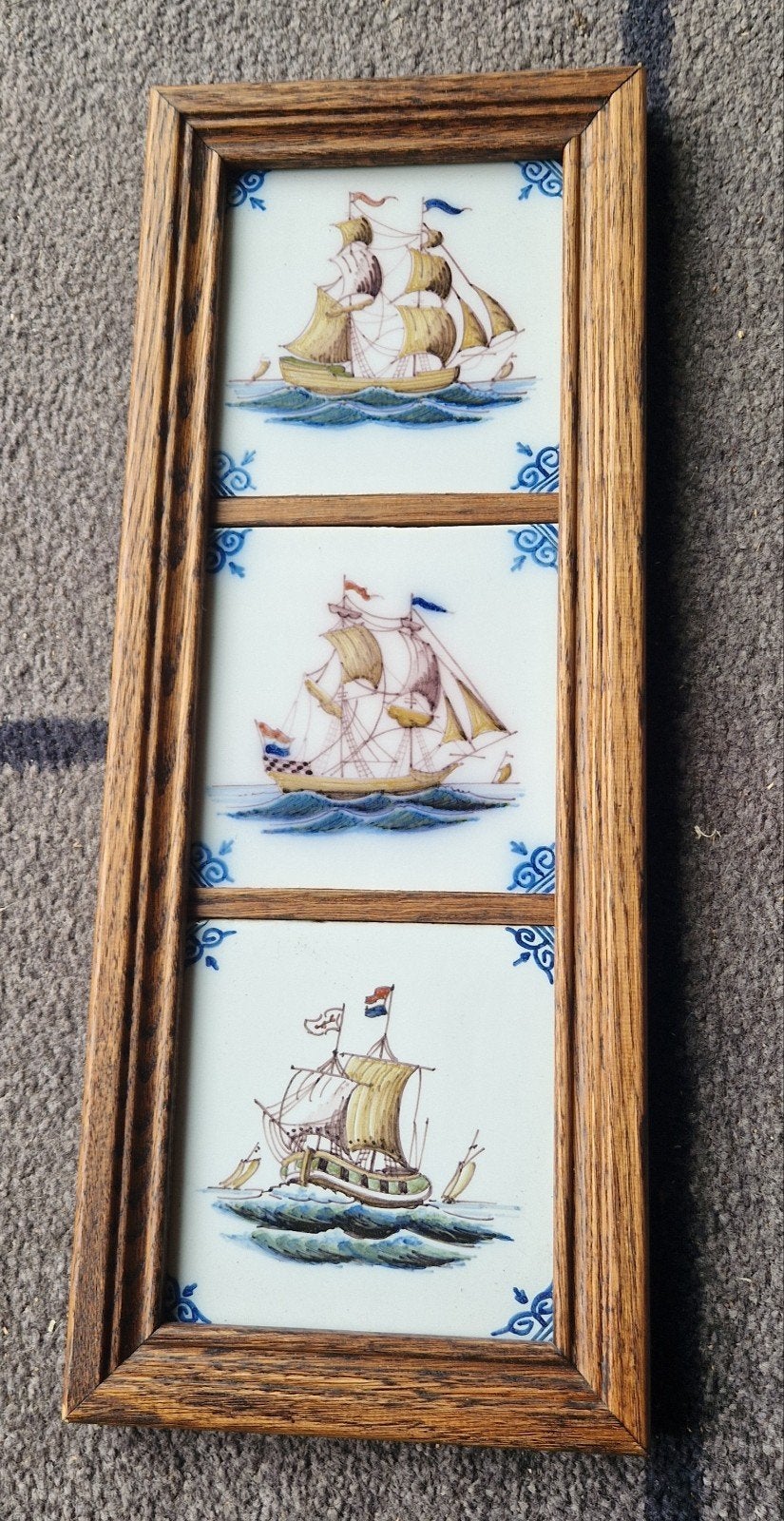 tegeltableau van Koninklijke Tichelaar Makkum, Ophalen