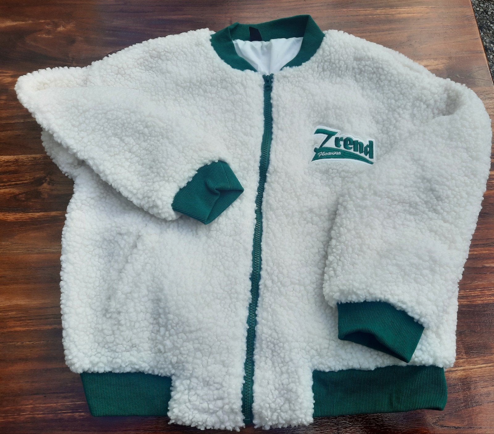 Teddy vest /jack maat S, Wit, Nieuw, Ophalen of Verzenden, Maat 36 (S)