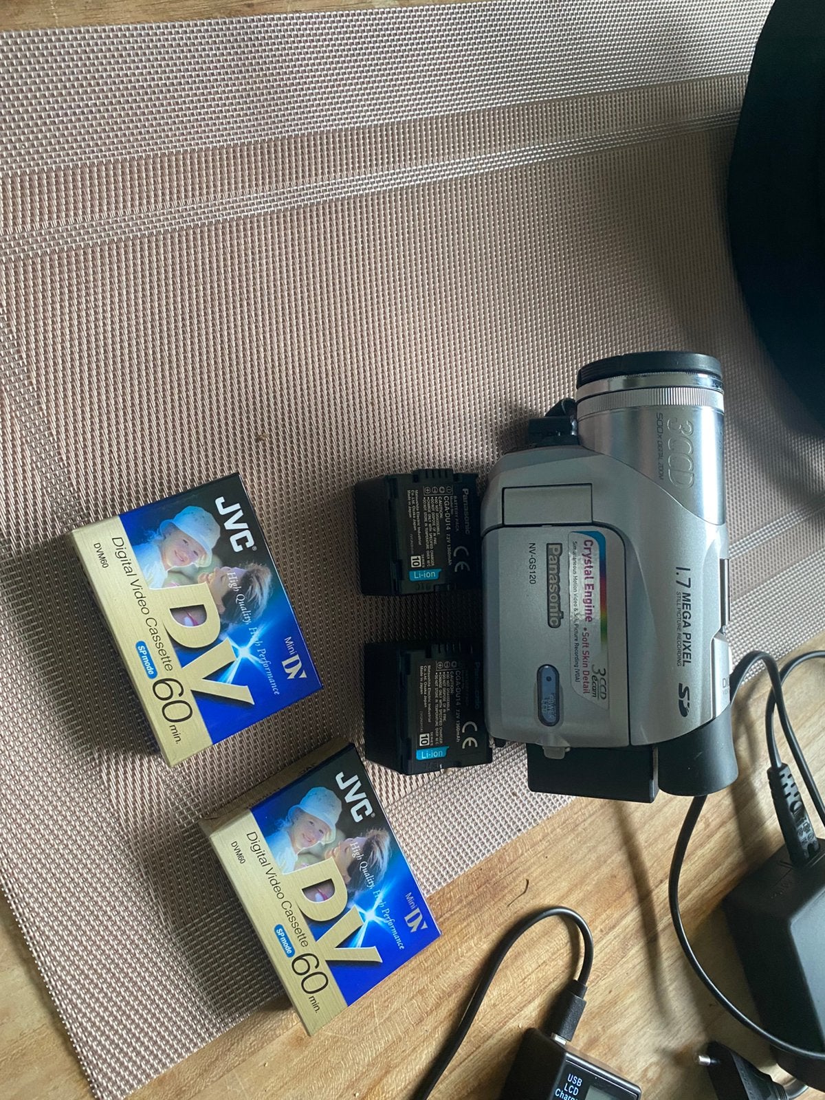 Panasonic mini dv nv gs120, Mini dv, Gebruikt, Panasonic, 20x of meer