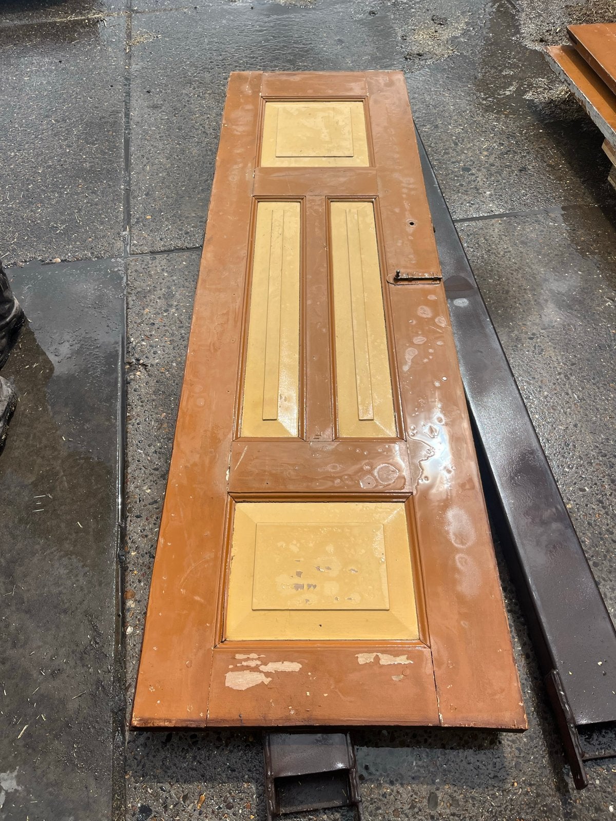 Oude Paneeldeur - Klassieke Binnendeur, Ophalen, Gebruikt, 80 tot 100 cm, Binnendeur
