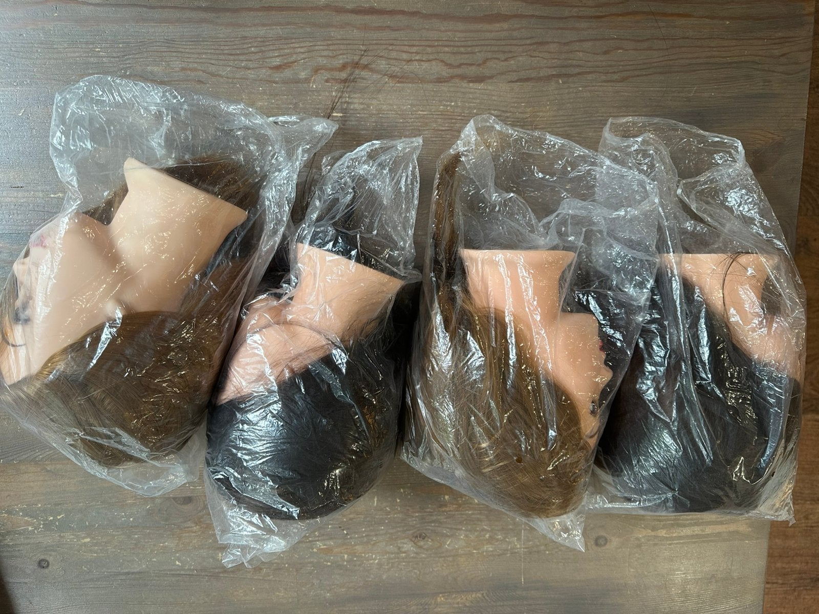 4 Oefenhoofden met accessoires, Ophalen, Nieuw