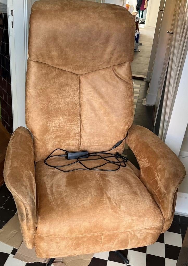 Mooie relaxfauteuil, Huis en Inrichting, Fauteuils, Stof, 50 tot 75 cm, 75 tot 100 cm, Ophalen of Verzenden