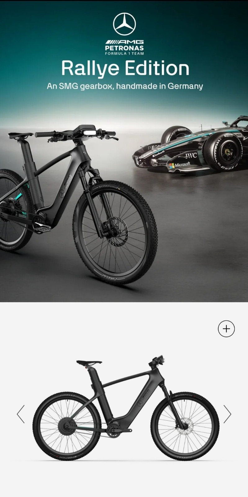Mercedes-Benz EQ Formula E Team eBike Rallye Edition L, Fietsen en Brommers, Overige merken, Nieuw, Ophalen of Verzenden, 59 cm of meer