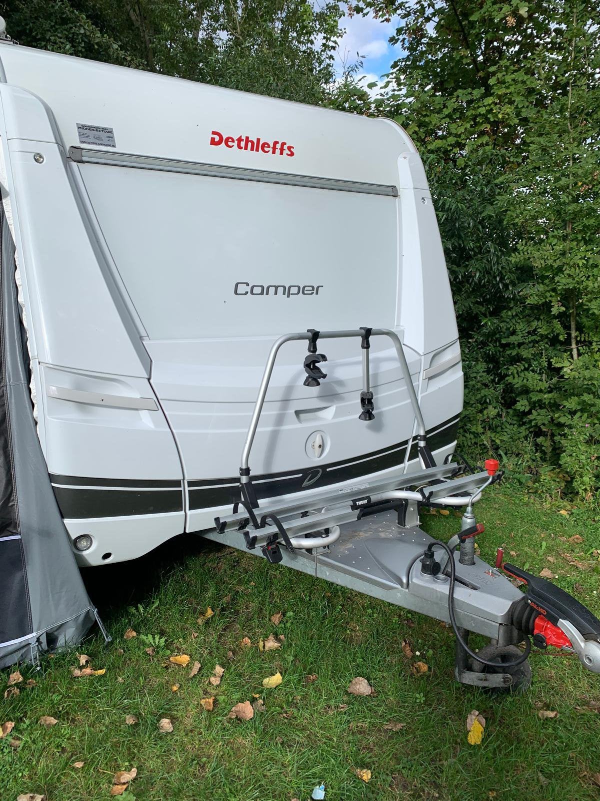Dethleffs camper 470er, Caravans en Kamperen, Caravans, Rondzit, Koelkast, Frans bed, Particulier