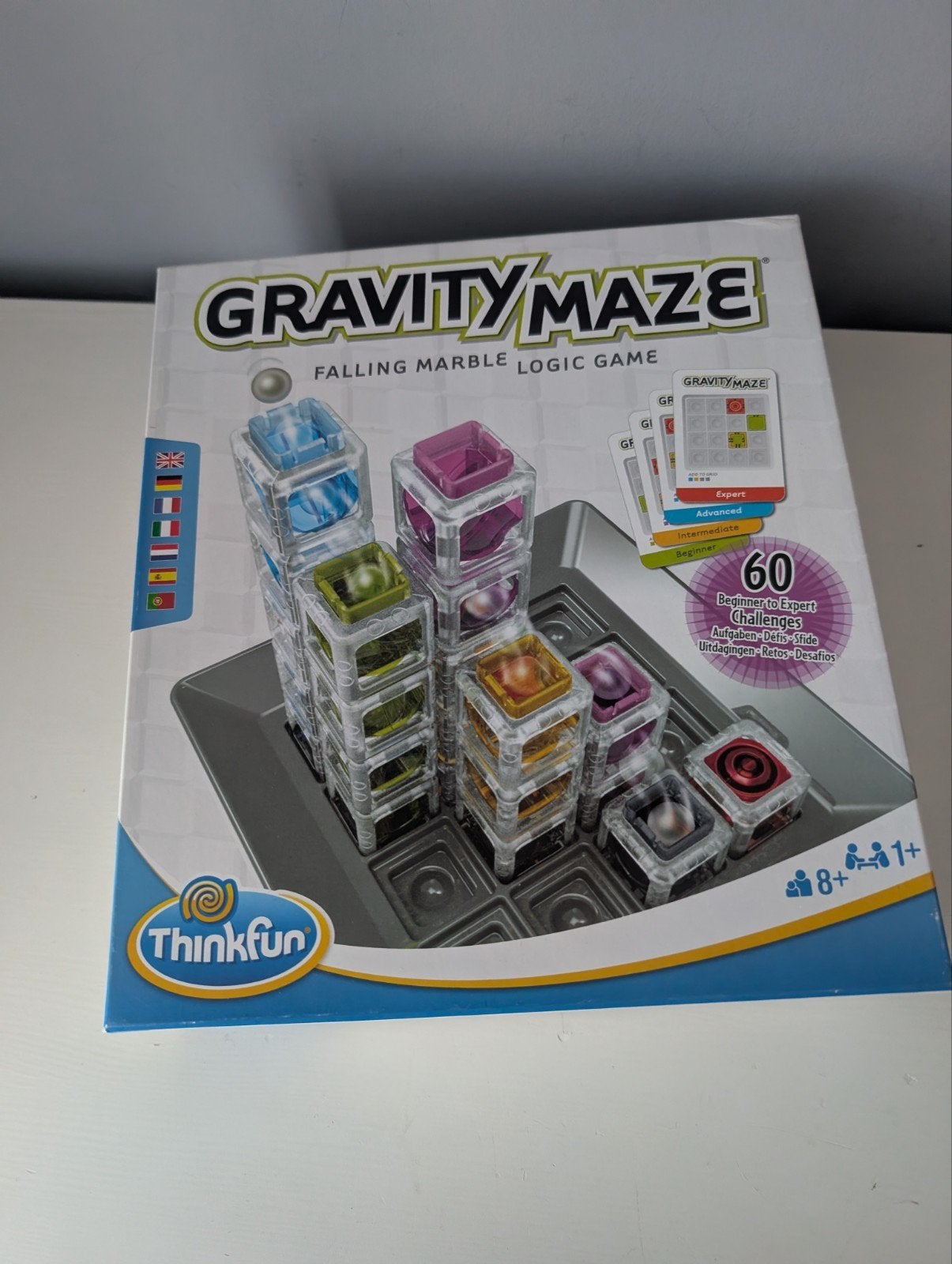 Gravity Maze - Logisch knikkerdoolhof spel, Een of twee spelers, Ophalen of Verzenden, Zo goed als nieuw, ThinkFun