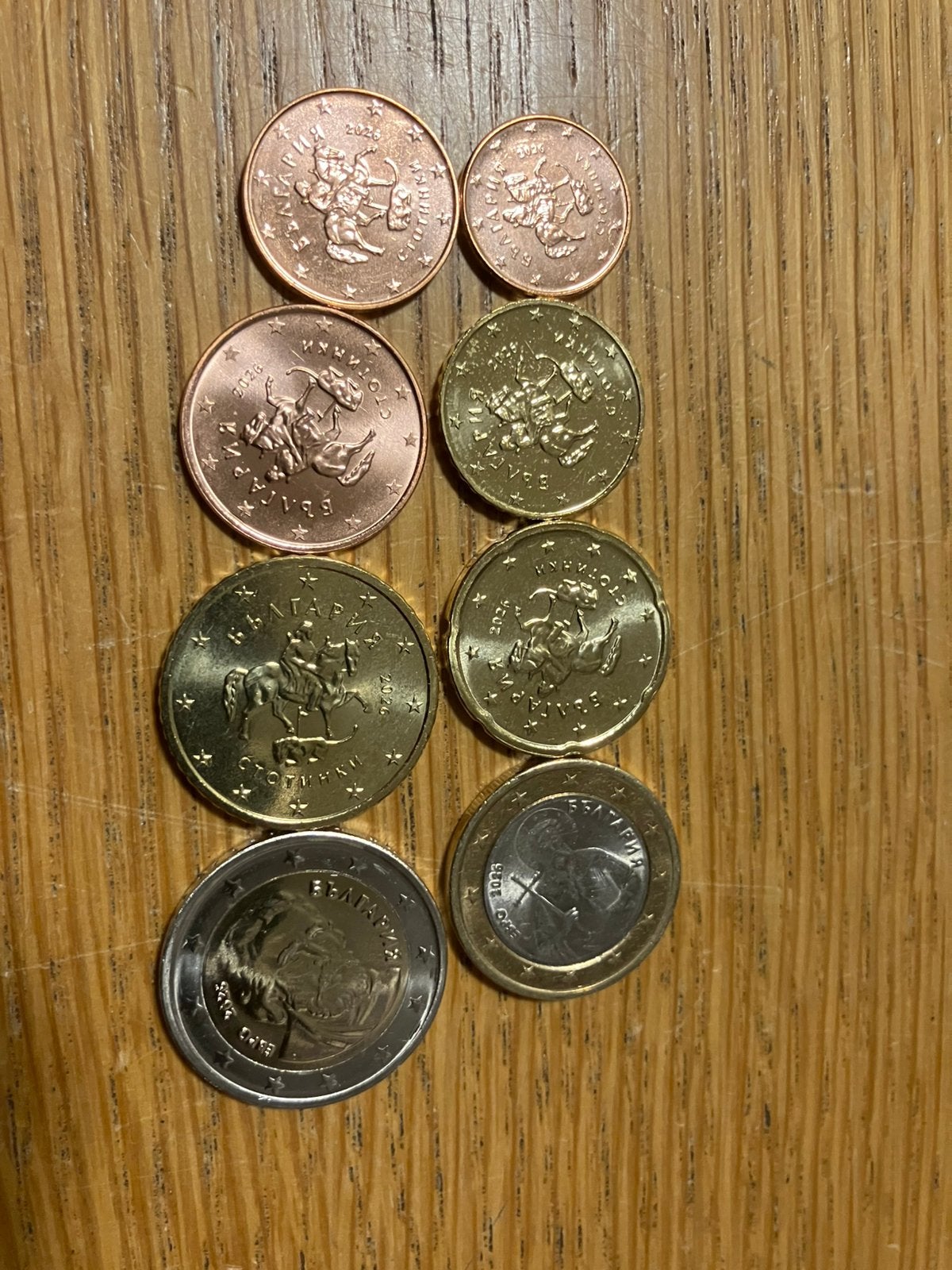 Euromunten set Bulgarije, unc kwaliteit, Ophalen of Verzenden, Overige landen, Overige waardes, Setje