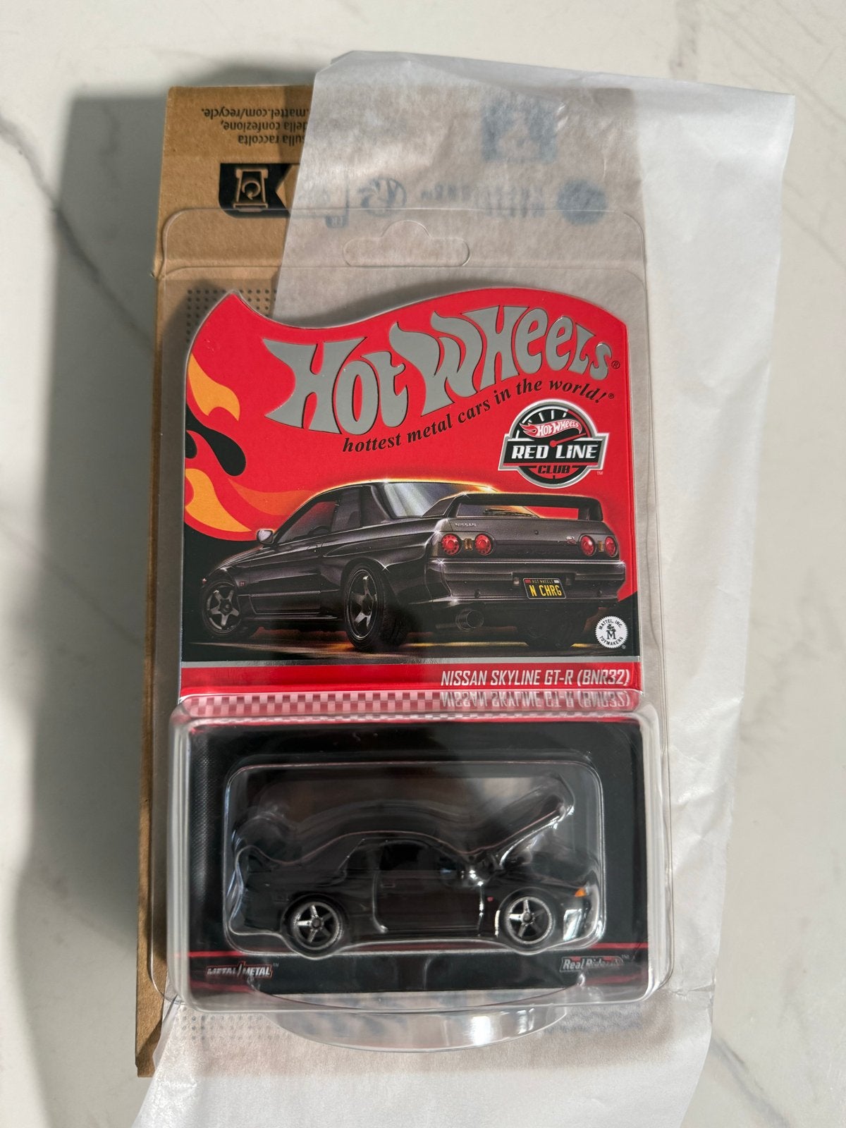 Hot Wheels RLC Nissan Skyline GT-R (BNR32) - Nieuw in doos, Ophalen of Verzenden, Nieuw, Auto