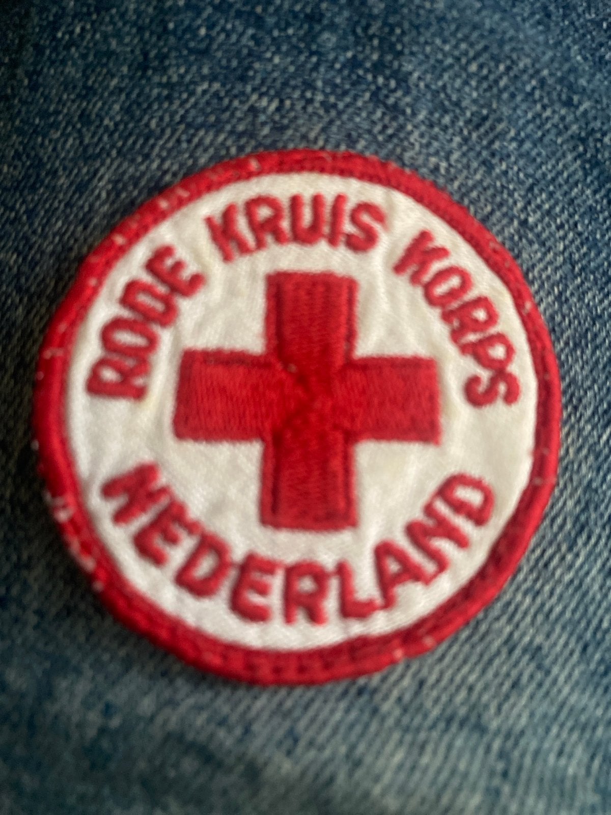 Rode Kruis Korps Nederland Patch / Applicatie, Ophalen of Verzenden, Gebruikt