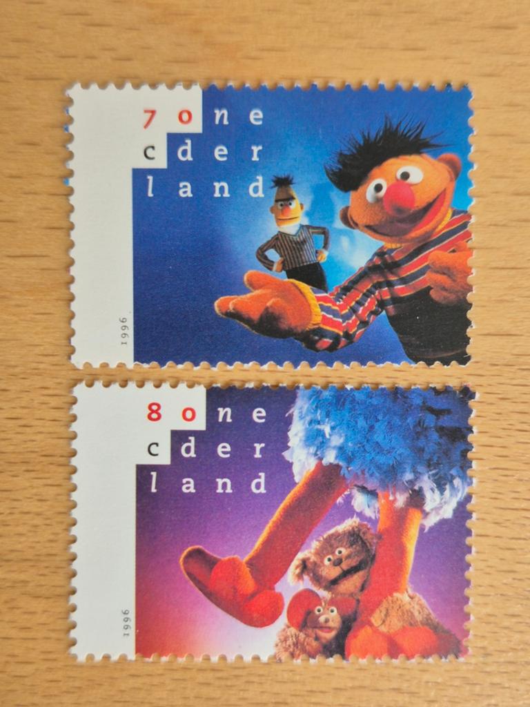 Nederland 1996 Sesamstraat, Ophalen of Verzenden, Na 1940, Postfris