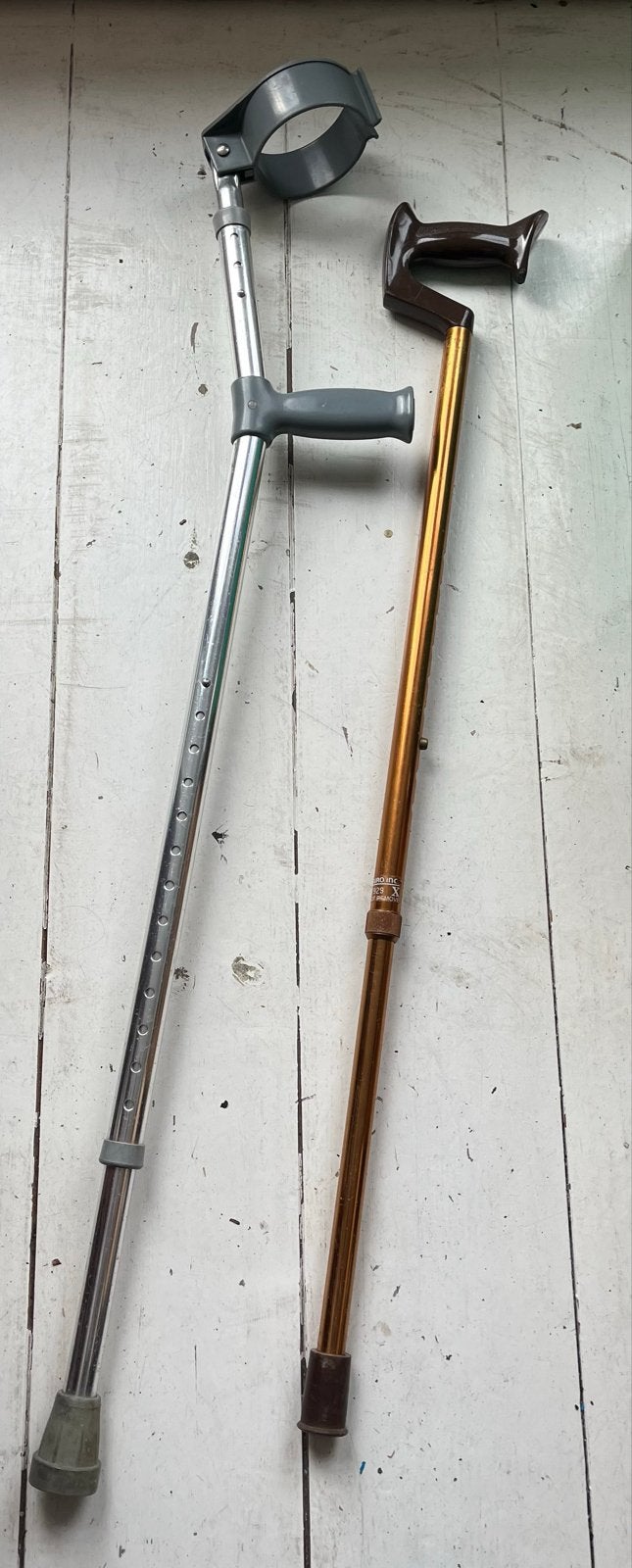 Wandelstok, Ophalen