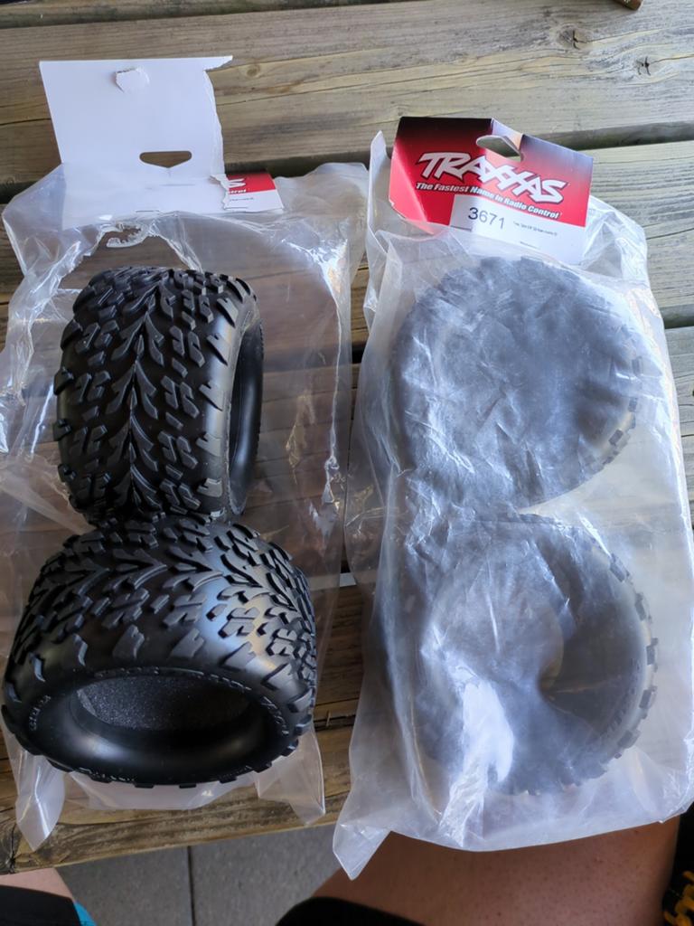 Traxxas Talon Sporttraxx RC Banden (4 stuks), Hobby en Vrije tijd, Modelbouw | Radiografisch | Auto's, Ophalen of Verzenden, Nieuw