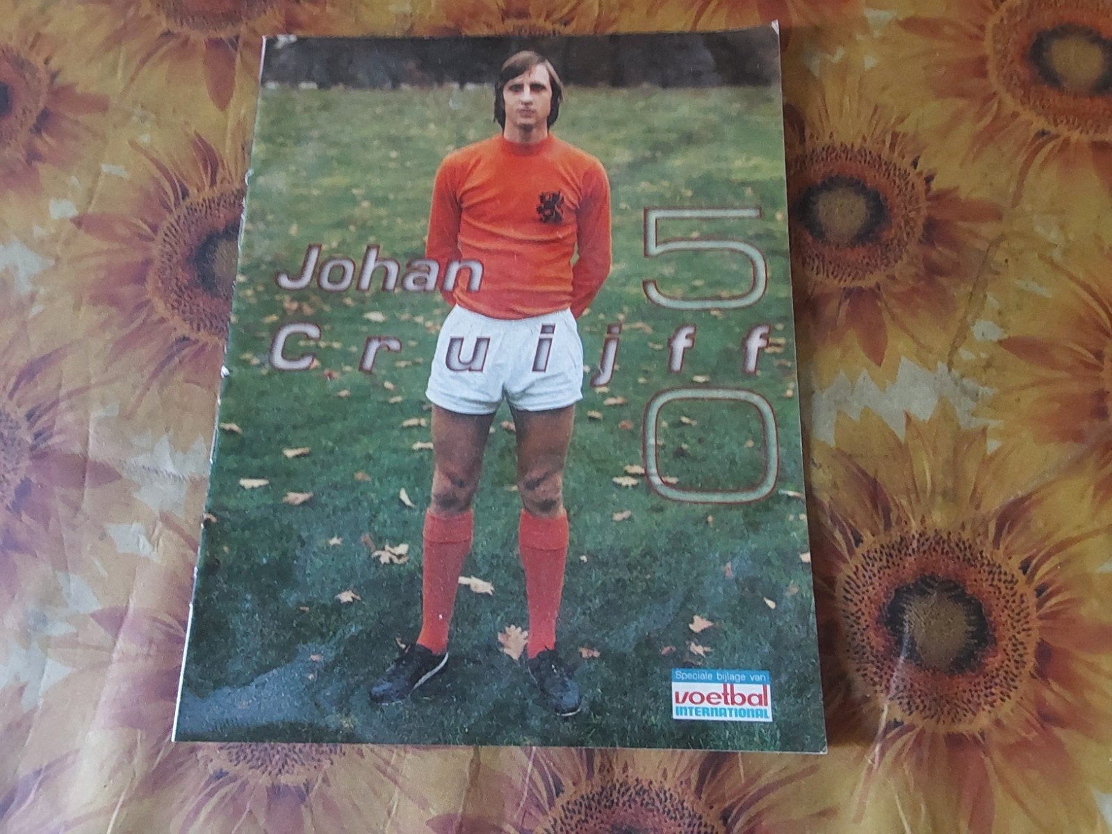 50 jaar Cruijff Voetbal international special, Ophalen of Verzenden, Ajax, Boek of Tijdschrift