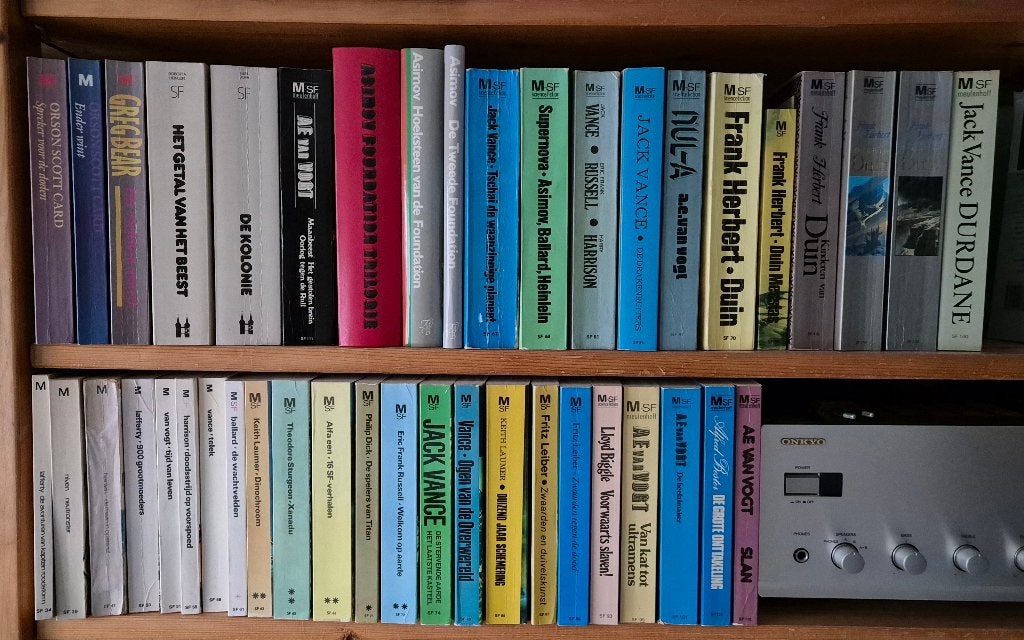 SF-boeken, Boeken, Ophalen, Gelezen, Diverse auteurs