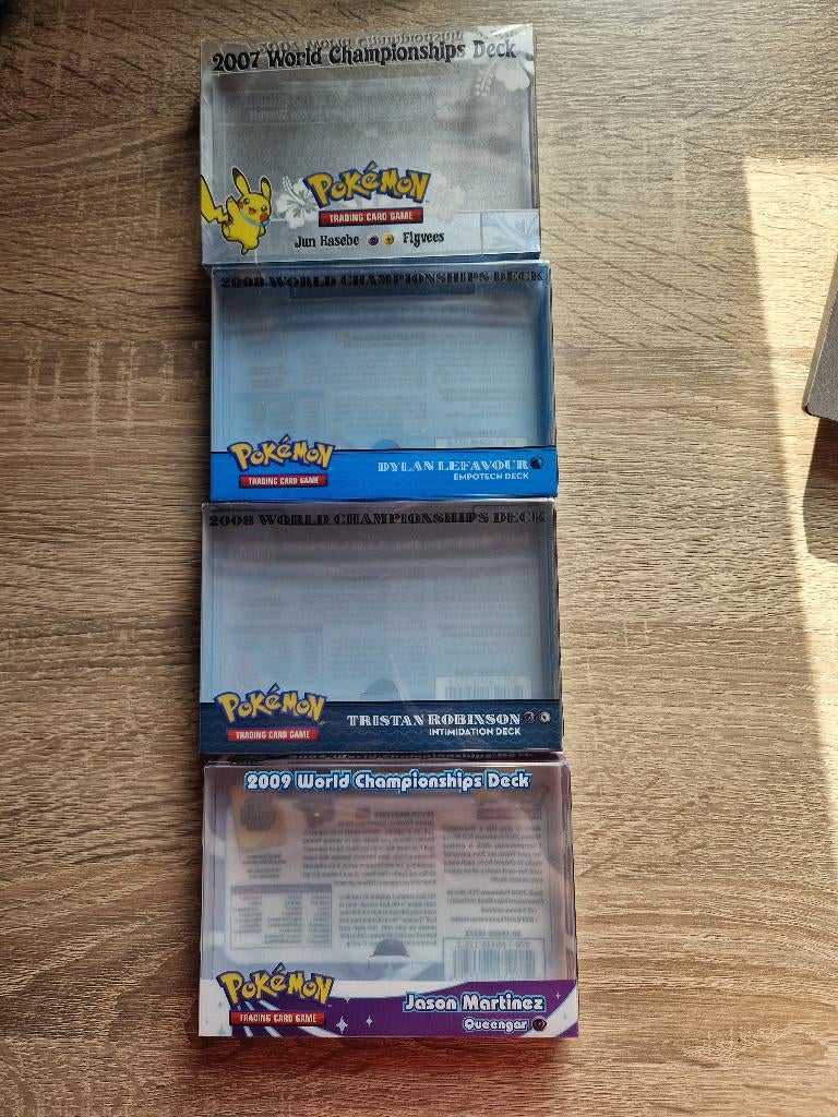 pokemon world championship lege cases, Ophalen, Zo goed als nieuw, Overige typen