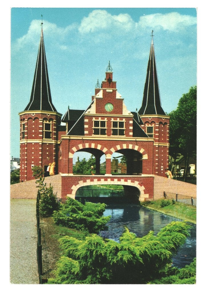 37597 Alphen a d Rijn Waterpoort Sneek Onbeschreven, Ophalen of Verzenden, 1960 tot 1980, Ongelopen, Zuid-Holland