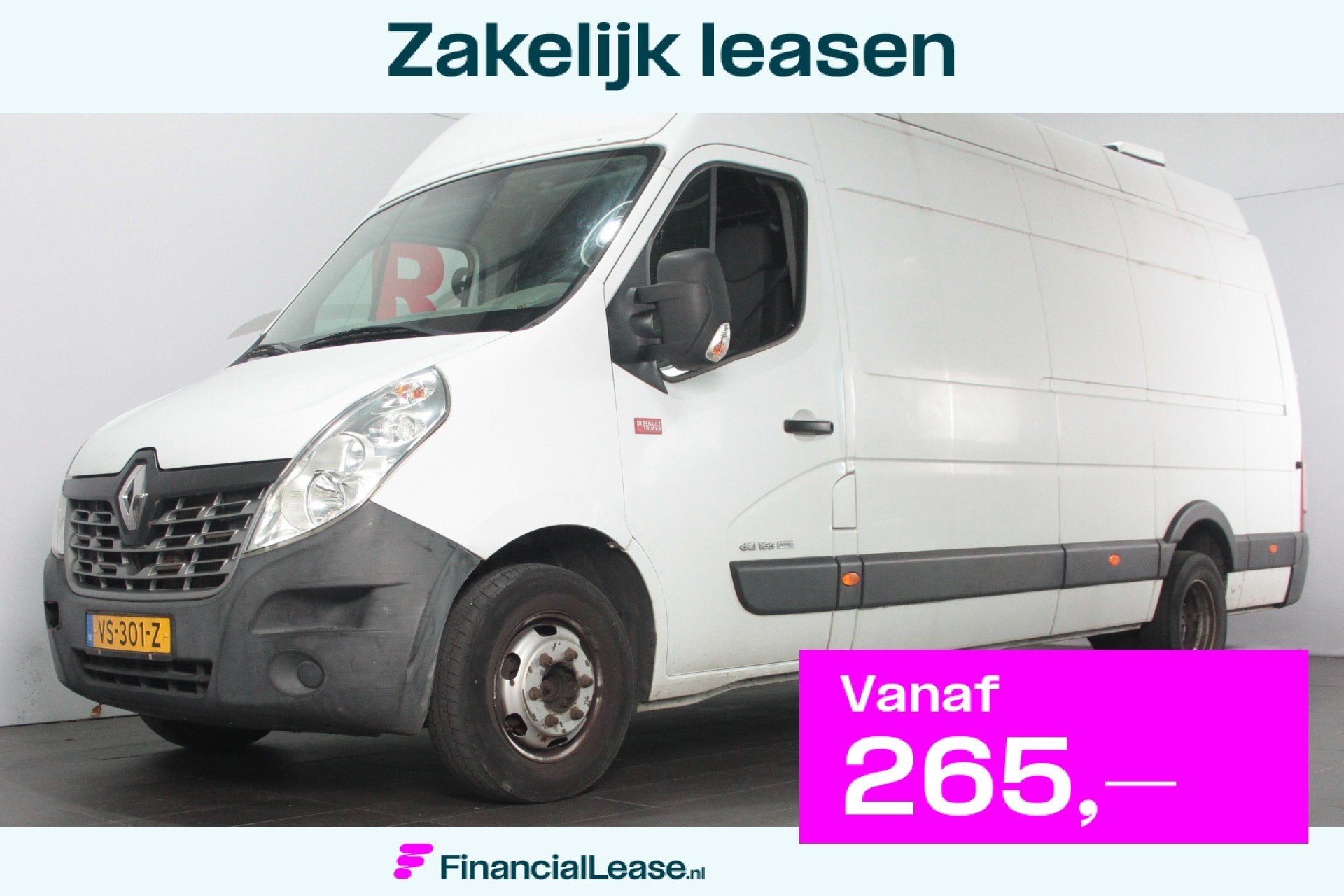 Renault Master T35 2.3 dCi L4H3 - Dubbel lucht - Koel wagen, Auto's, Bestelauto's, Bedrijf, Lease, Financial lease, ABS, Alarm