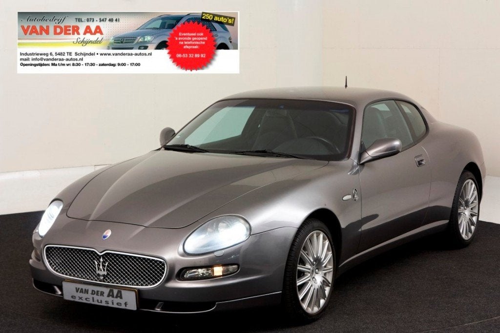 Maserati COUPE  Coupe Cambiocorsa  Ferrari F430 Engine Young, Auto's, Automaat, Gebruikt, 8 cilinders, 4 stoelen
