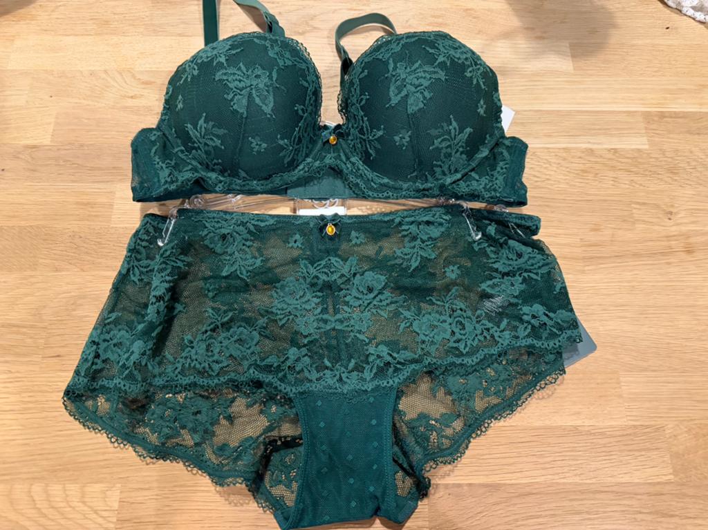 Lingadore bh 85B slip XL NIEUW!! Set nu €30, Kleding | Dames, Ondergoed en Lingerie, Ophalen of Verzenden, Groen, Setje