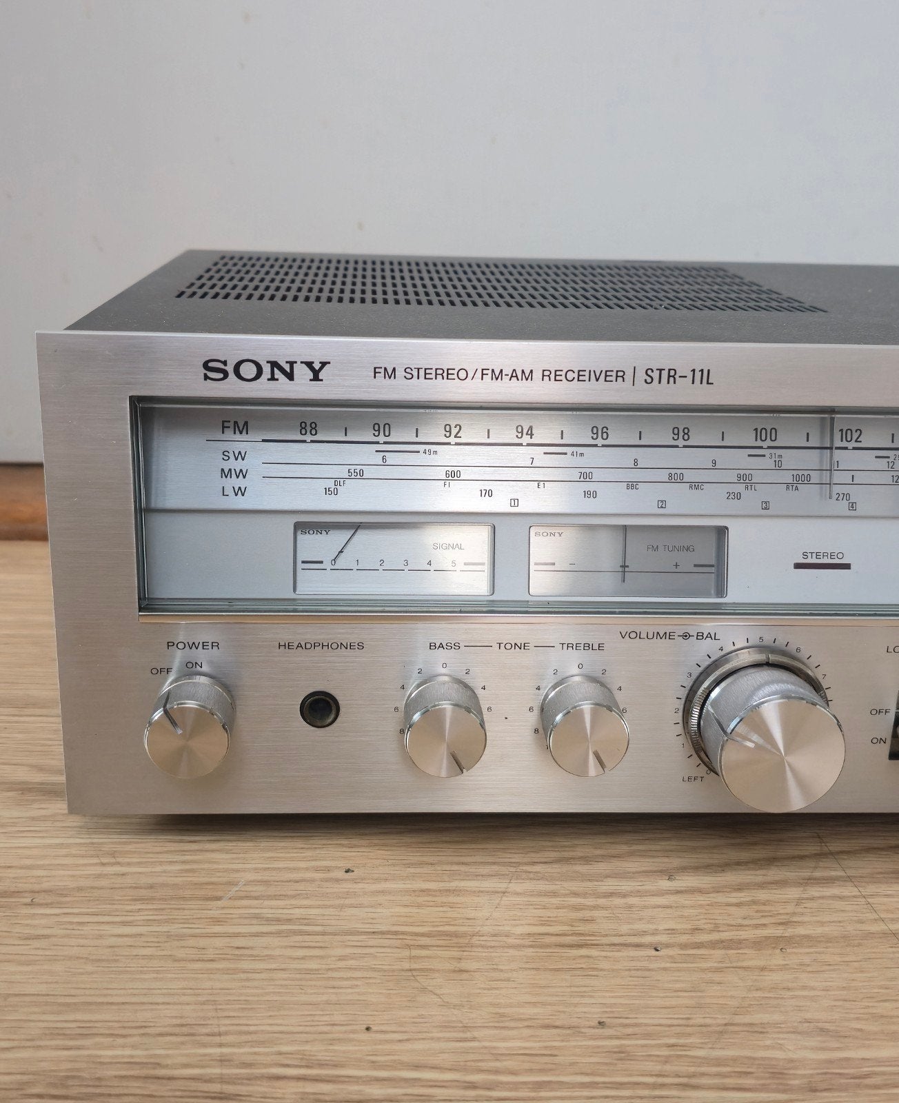 Sony STR-11L FM Stereo/FM-AM Receiver - Vintage Audio, Audio, Tv en Foto, Ophalen, Gebruikt, Sony, Minder dan 60 watt