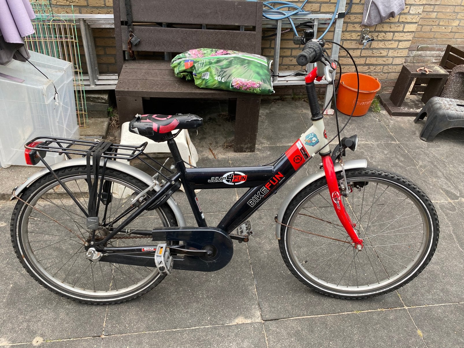 Kinderfiets met 24 inch wielen, Fietsen en Brommers, Fietsen | Kinderfietsjes, Ophalen, Gebruikt, 20 inch of meer
