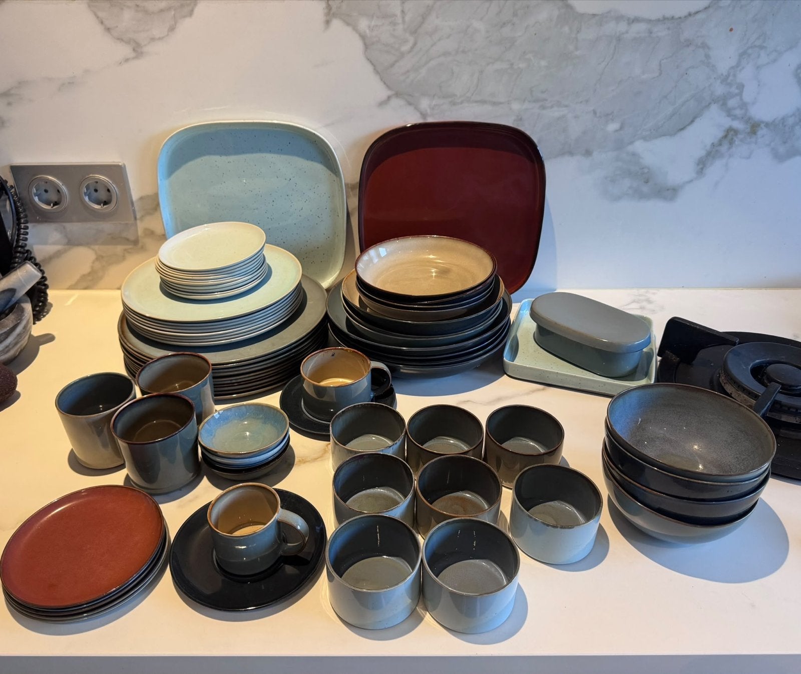 Serax Anita Le Grelle Servies - Goede Staat, Huis en Inrichting, Ophalen, Gebruikt, Overige merken, Keramiek