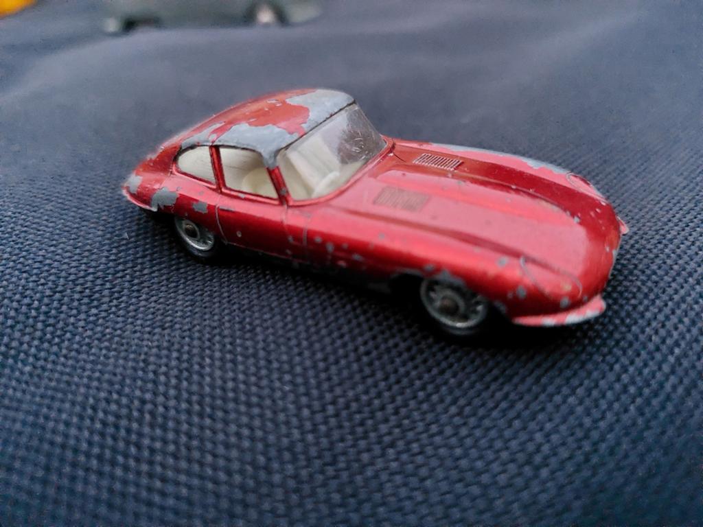 Lesney Matchbox No. 32 E-Type Jaguar (Gebruikt), Ophalen of Verzenden
