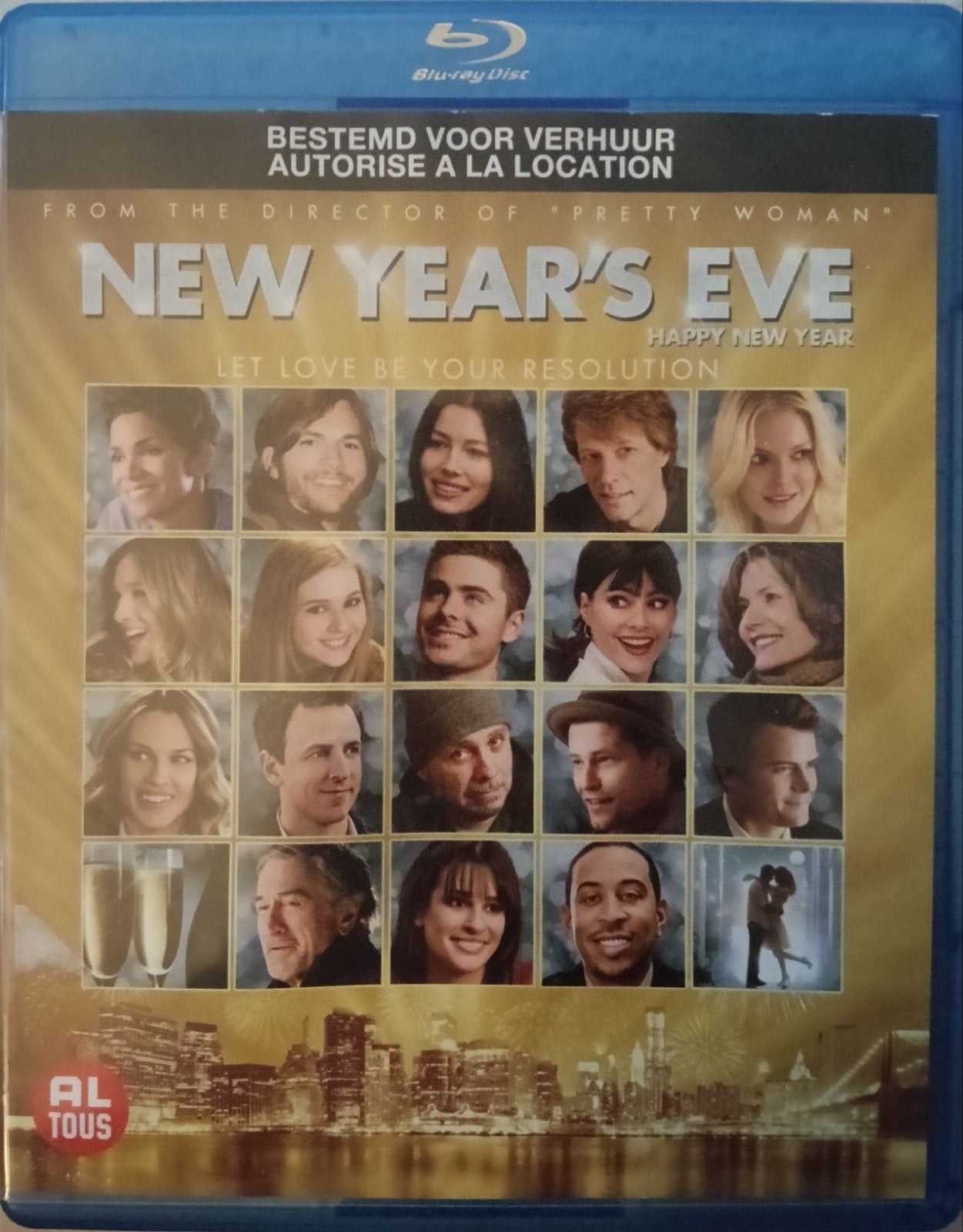 New Year's Eve bluray, Ophalen of Verzenden, Zo goed als nieuw, Muziek en Concerten