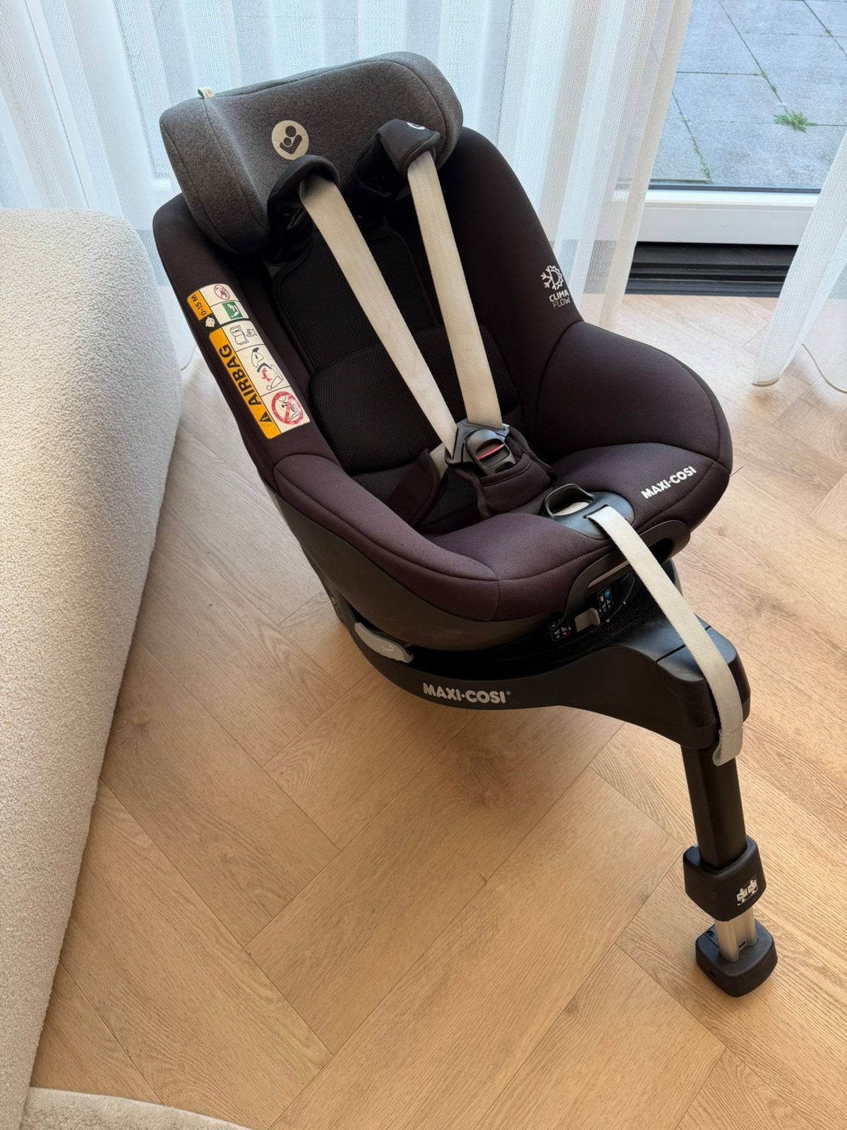 Maxi cosi 360 draaibaar, Ophalen of Verzenden, Zo goed als nieuw, Maxi-Cosi, Isofix