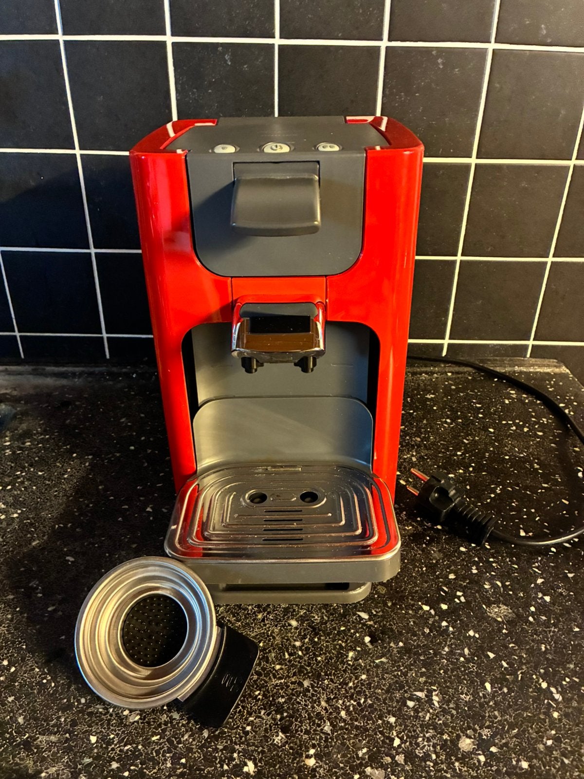 Philips Senseo Quadrante rood HD 7863, Ophalen of Verzenden, Gebruikt, Koffiemachine