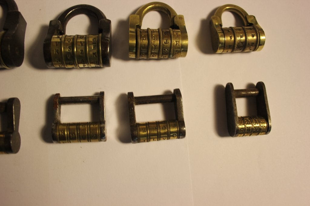 diversen code hangsloten, Ophalen of Verzenden
