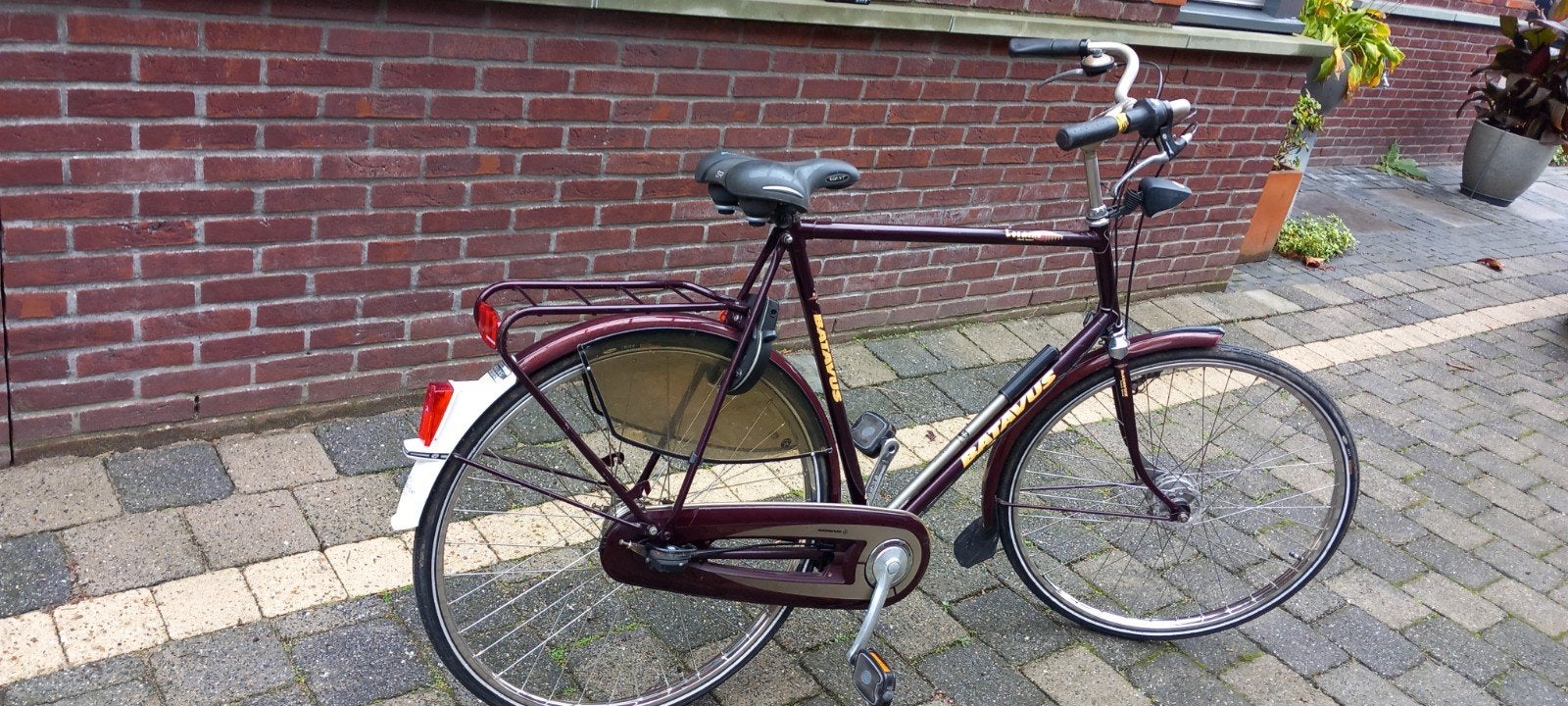 Batavus herenfiets - Zo goed als nieuw, Ophalen, Versnellingen, Batavus, Zo goed als nieuw