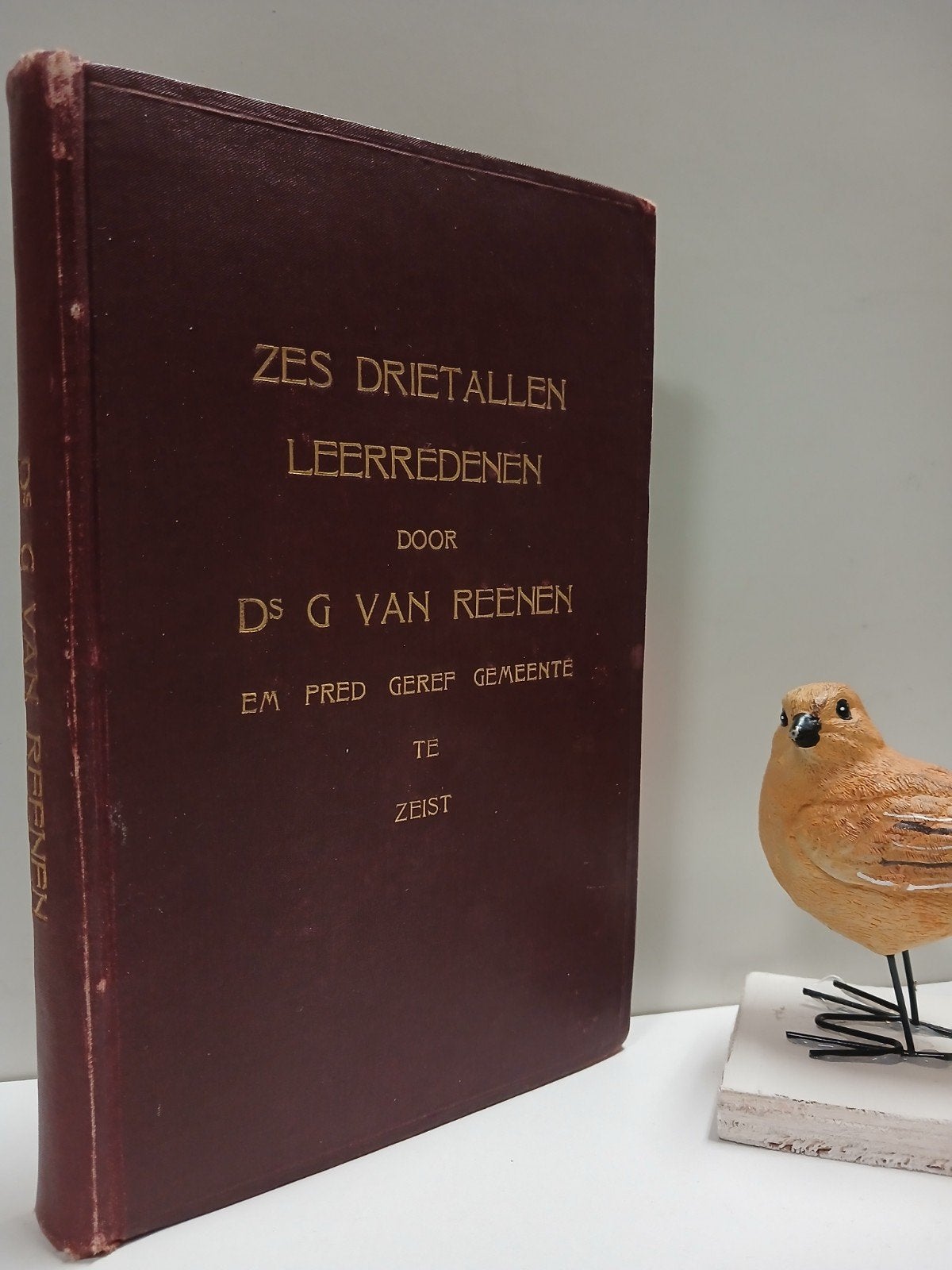 Reenen, Ds. G. van; Zes Drietallen leerredenen, Ophalen of Verzenden, Gelezen, Christendom | Protestants