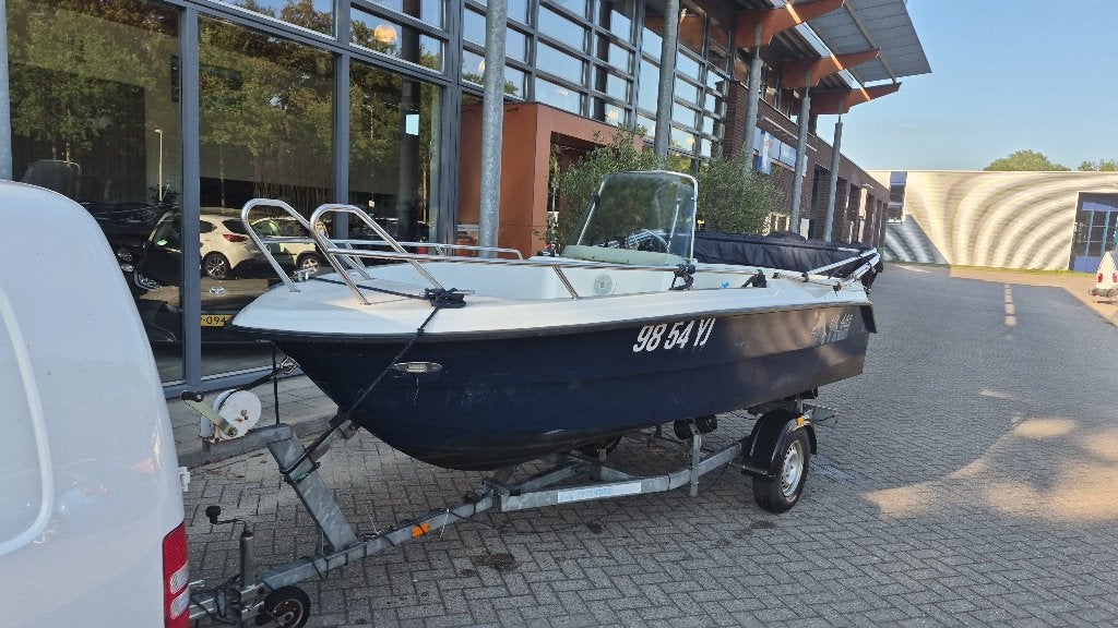 Console boot C klasse hogra rodd 465 + kantel trailer, Ophalen, Zo goed als nieuw