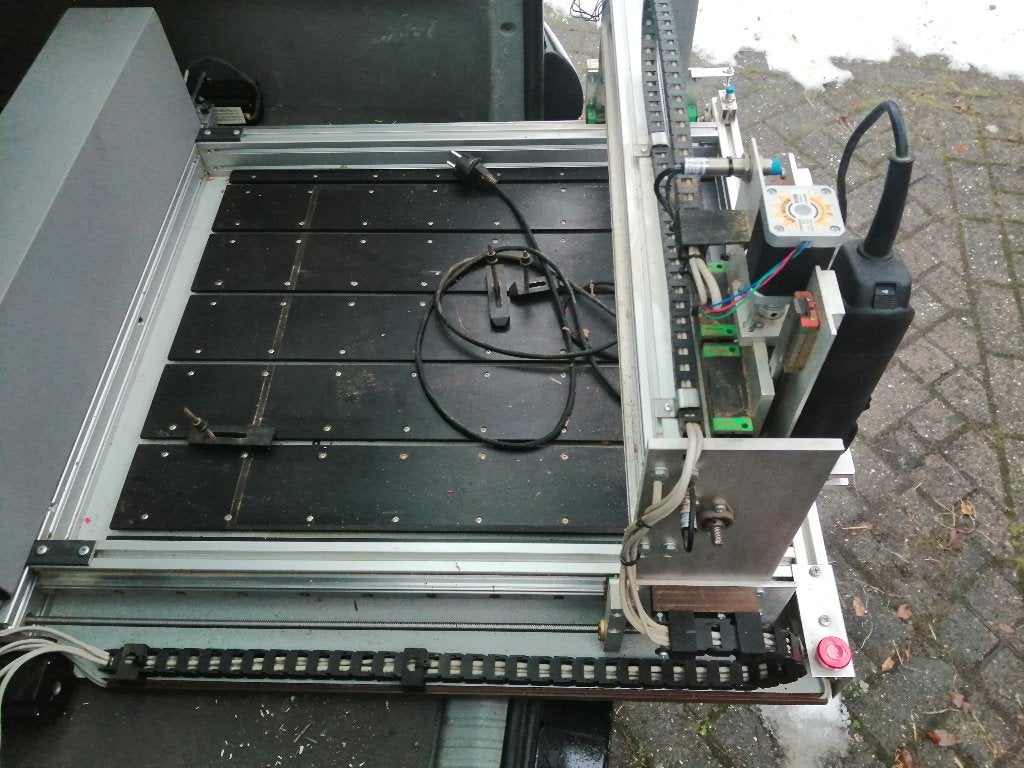 CNC freesmachine werkt op Mach3 incl laptop met licentie, Ophalen, Gebruikt, Elektrisch, Bovenfrees