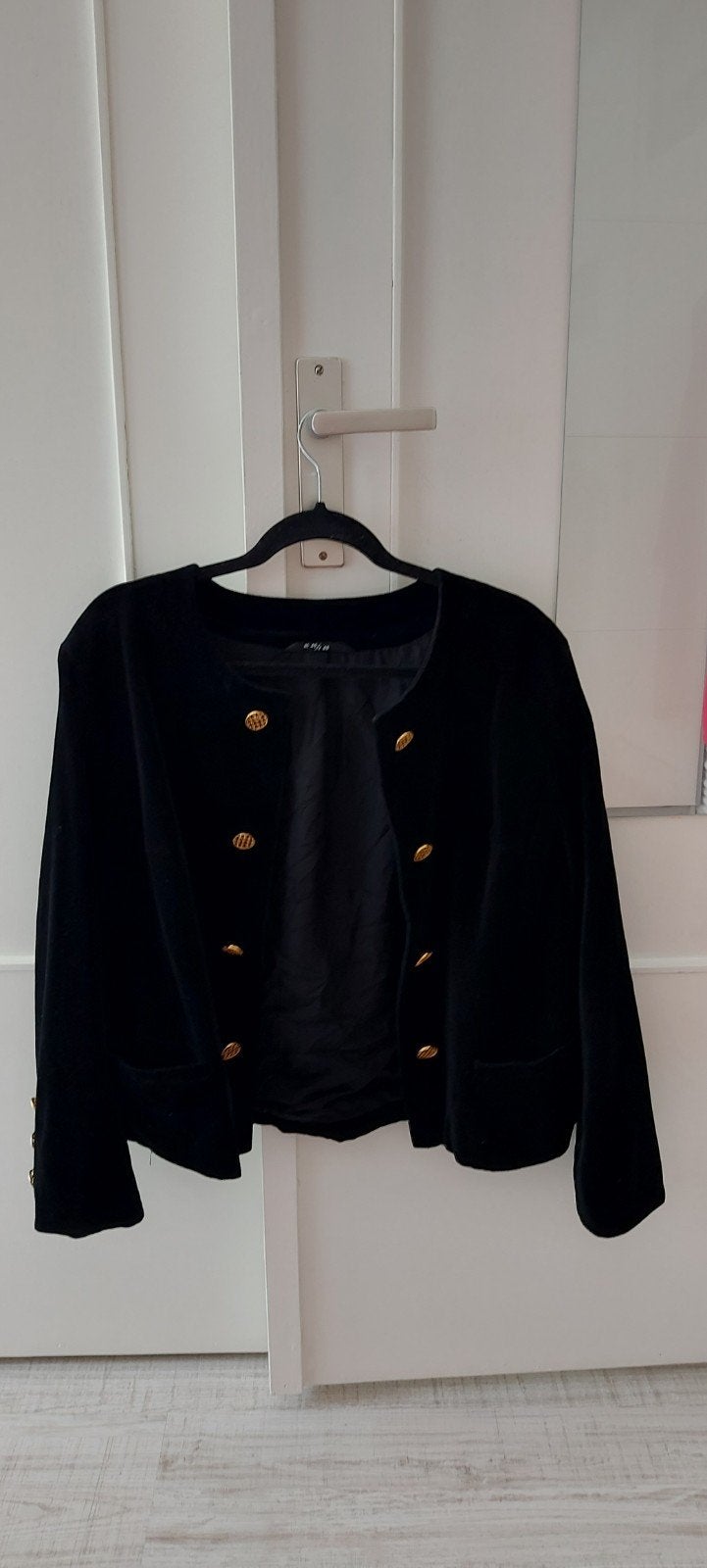 Jasje vintage  fluweel zachte stof, Ophalen of Verzenden, Zo goed als nieuw, Maat 38/40 (M)