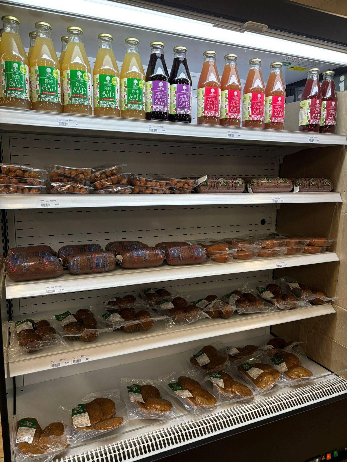 Koeling winkel, Ophalen, Koelen en Vriezen