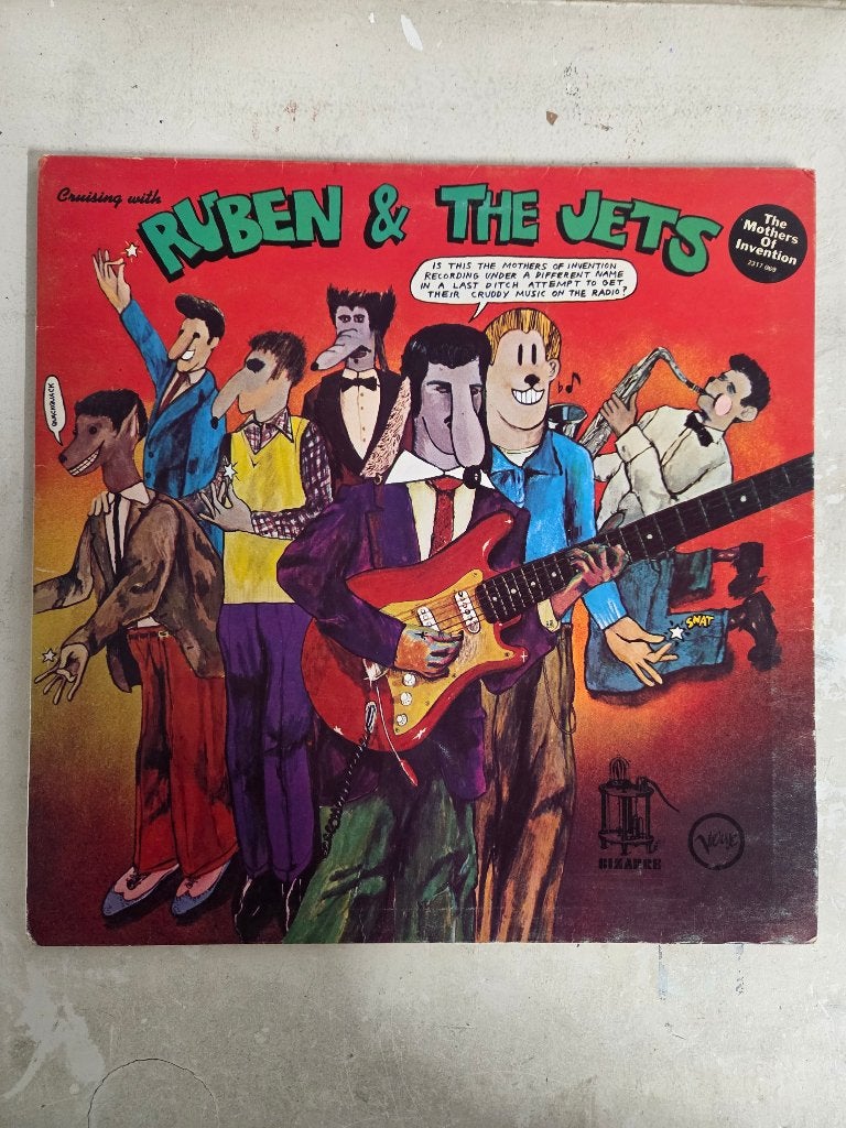 Collectors lp FRANK ZAPPA: RUBEN & THE JETS, Gebruikt, Ophalen of Verzenden, Beschermende buitenhoes, LP