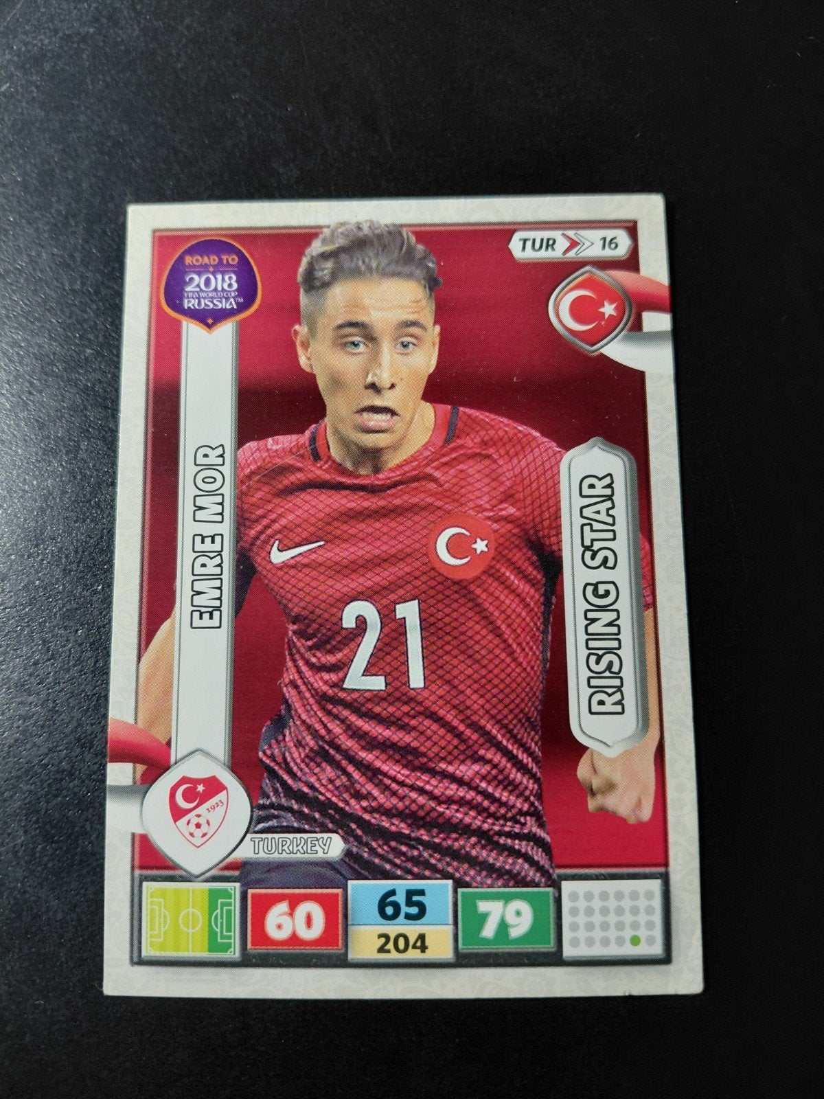 emre mor (turkije/nec) panini wk 2018 rising star, Ophalen of Verzenden, Nieuw, Buitenlandse clubs, Poster, Plaatje of Sticker