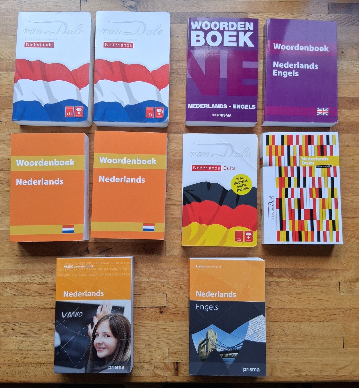 Diverse losse woordenboeken van dale / prisma schoolboeken, Ophalen of Verzenden, Zo goed als nieuw, Van Dale, Duits