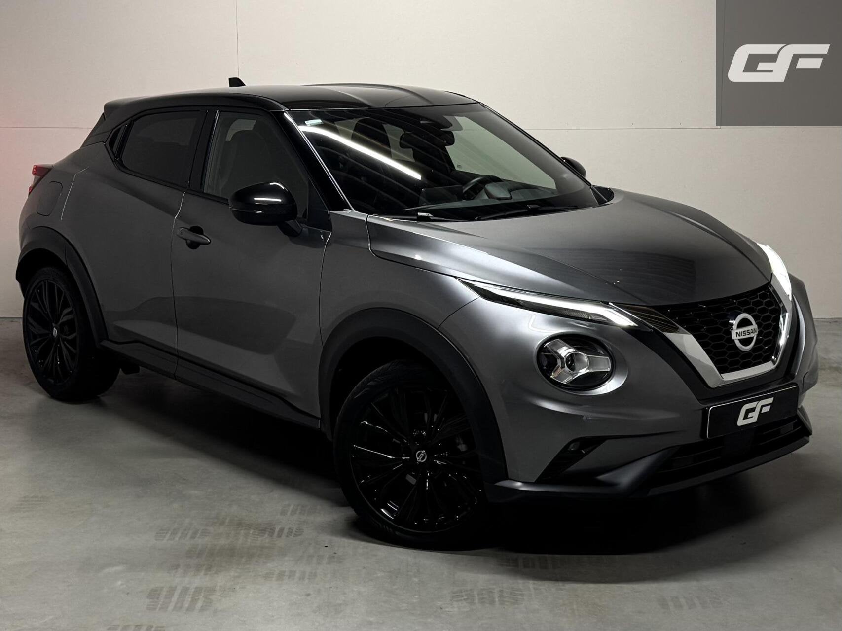 Nissan Juke 1.0 DIG-T Enigma Carplay Camera Stoelv. Trekh., Auto's, Nissan, Stof, Met garantie (alle), Bedrijf, 3 cilinders