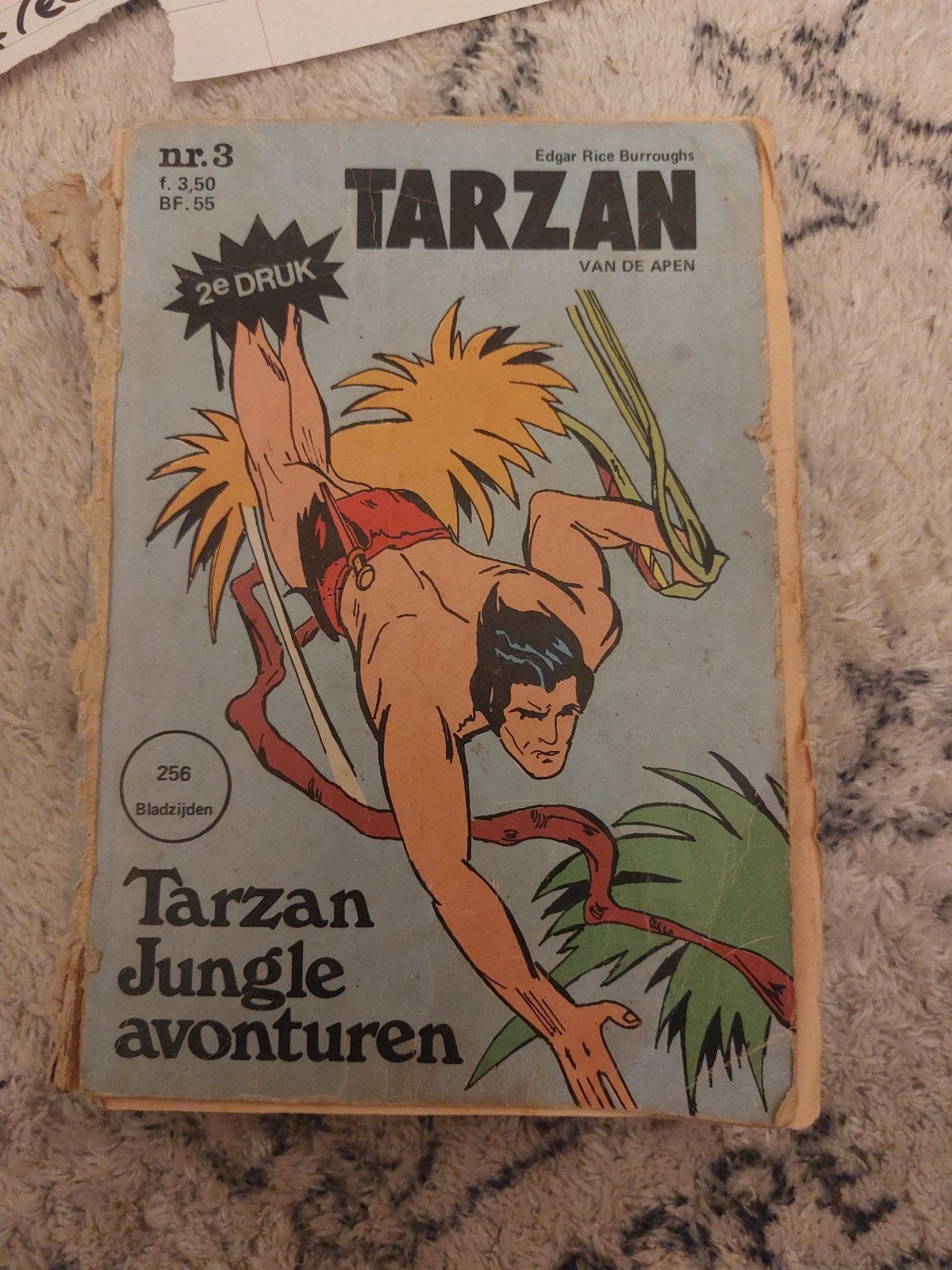 tarzan 0,50 cent, Eén stripboek, Ophalen, Gelezen