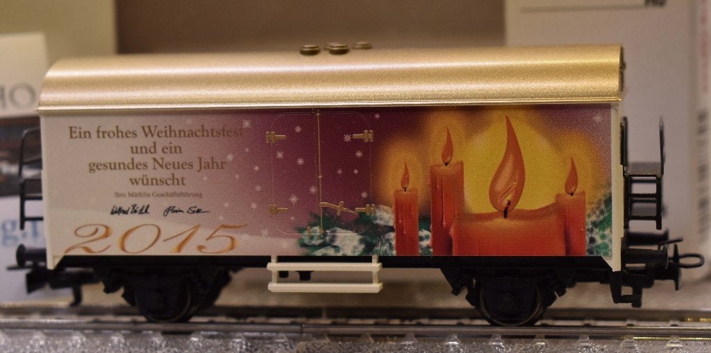 Märklin 48762 Christmas Edition 2015 Nog 130 dagen tot Kerst, Wisselstroom, Ophalen of Verzenden, Märklin, Nieuw