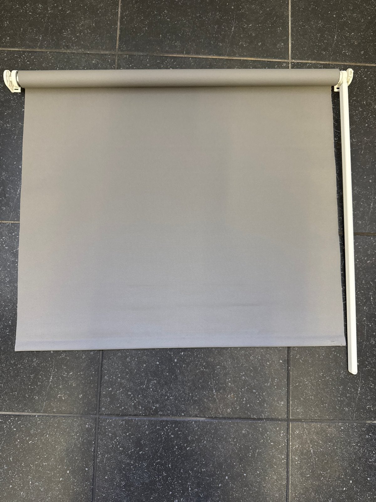 IKEA FRIDANS verduisterend rolgordijn, grijs, 80x195cm, Ophalen, Gebruikt, Verduisterend, Rolgordijn