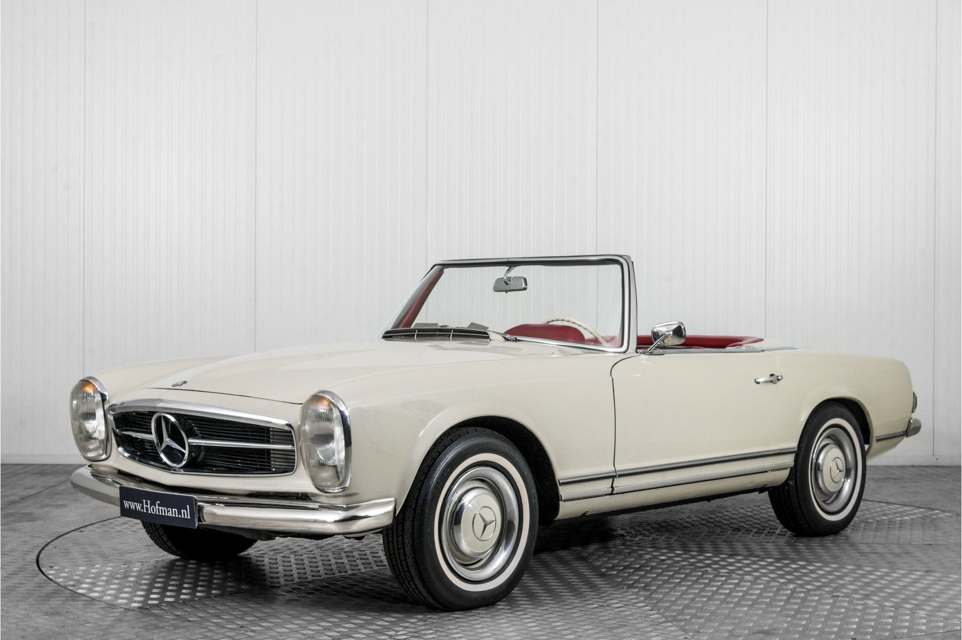 Mercedes-Benz 200-serie 230 SL Pagode . (bj 1964), Auto's, 1355 kg, Gebruikt, Wit, Bedrijf