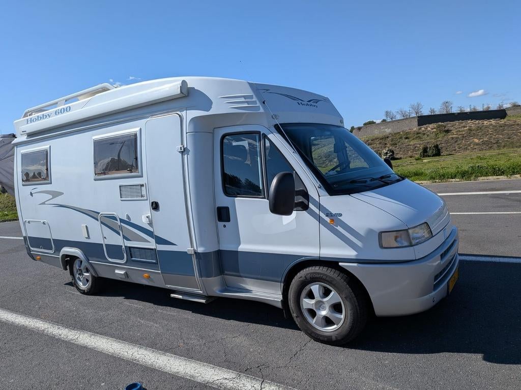 Hobby 600 Fiat Ducato 2.8TDI  Camper - Klaar voor Avontuur!, Caravans en Kamperen, Campers, Particulier, Half-integraal, Hobby